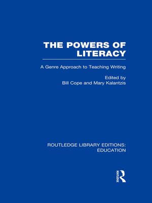 cover image of The Powers of Literacy (RLE Edu I)